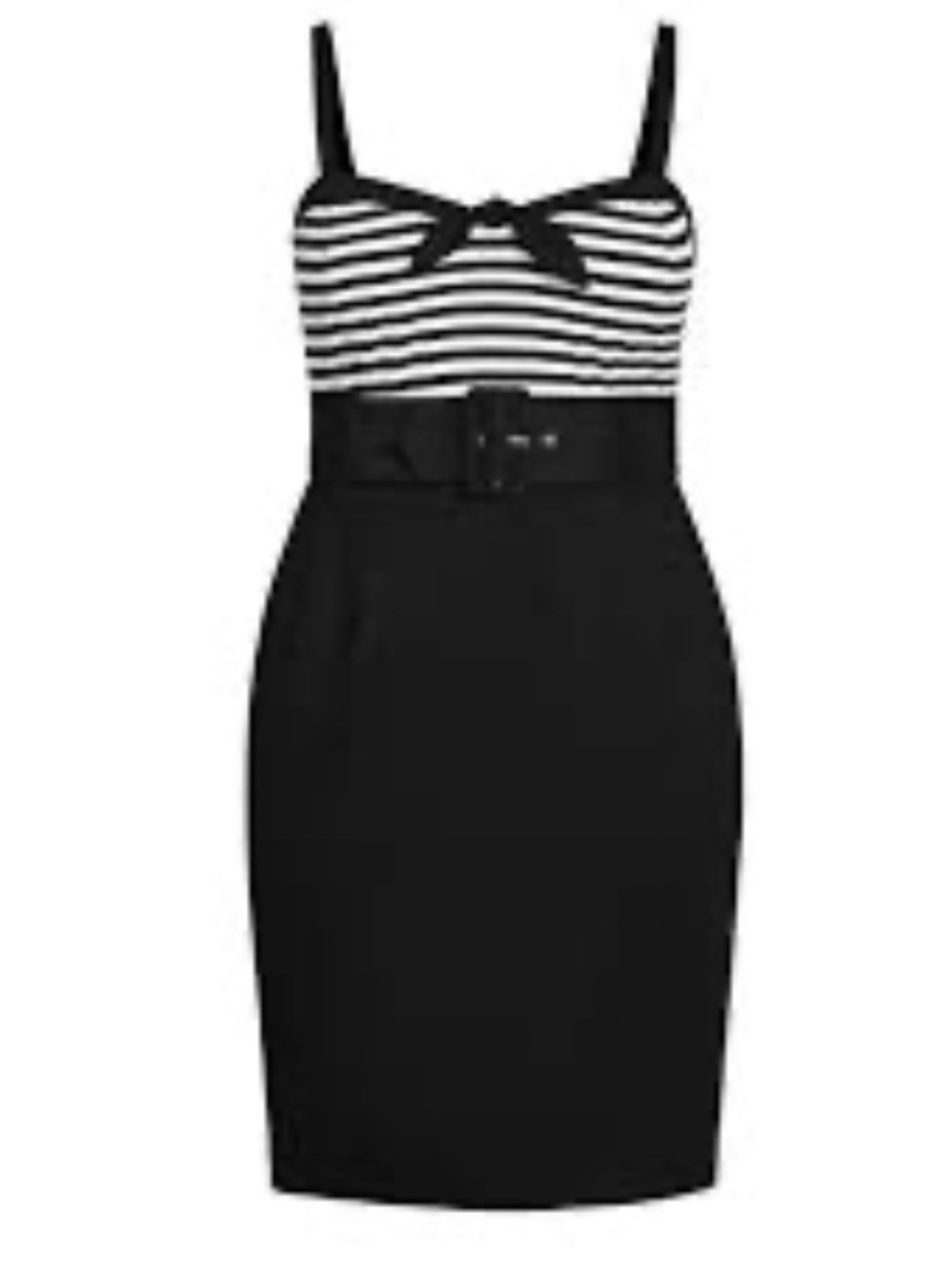 City chic belted dress with pockets